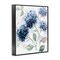 Stupell Industries Soft Hydrangea Breeze Framed Giclee, design by Nan